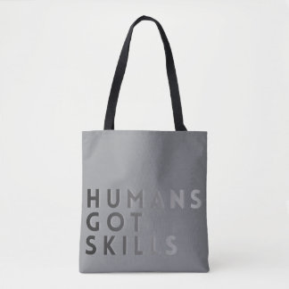 Bolso De Tela Humanos Grises Tienen Habilidades
