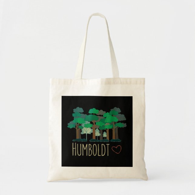 Bolso De Tela Humboldt County California Redwoods Forest Trees (Frente)