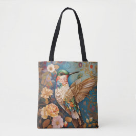 Bolso De Tela Hummingbird