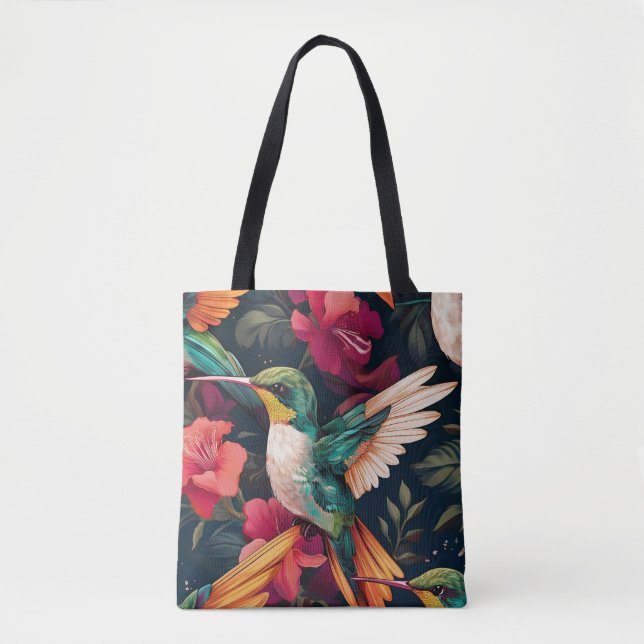 Bolso De Tela Hummingbird (Anverso)