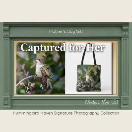Bolso De Tela Hummingbird Fine Art Tote Bag Mother's Day Gift