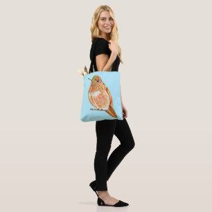 Bolso De Tela Hummingbird Naranja Perdido