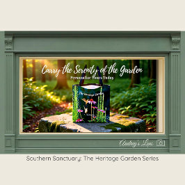 Bolso De Tela Hummingbird & Pink Coneflower Botanical Tote