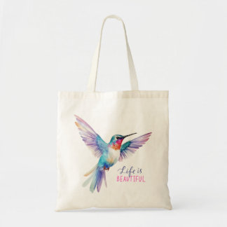 Bolso De Tela Hummingbird Tote Bag