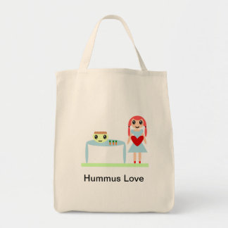 Bolso De Tela Hummus Love "I love hummus"
