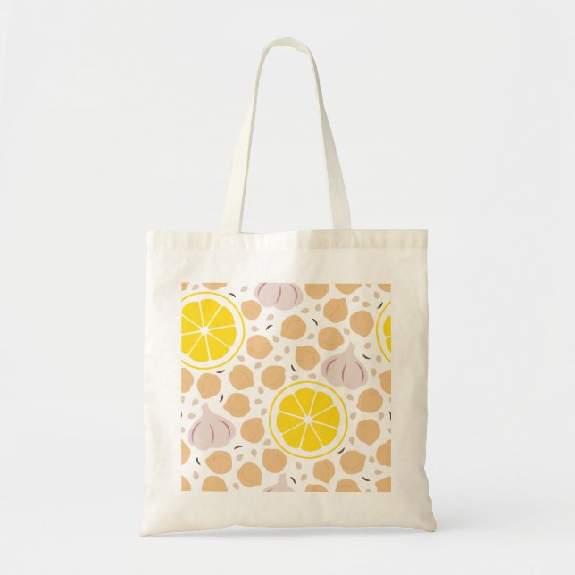 Bolso De Tela Hummus Tote Bag (Frente)