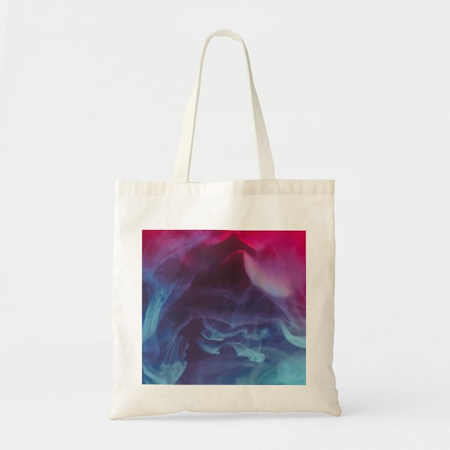 Bolso De Tela humo de arco iris (Frente)