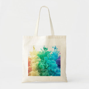 Bolso De Tela humo en arco iris