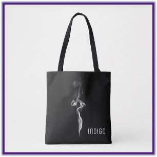 Bolso De Tela Humo negro y gris de Guay