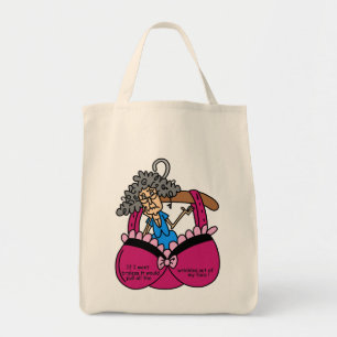 Bolso De Tela Humor bras y arrugas
