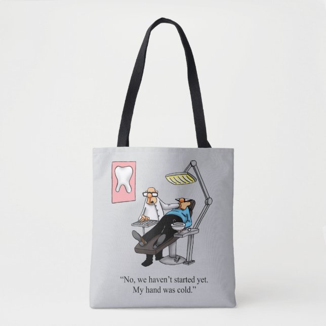 Bolso De Tela Humor curioso para la dentista Tote Bag Gift (Anverso)