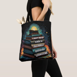 Bolso De Tela Humor de elecciones de libros