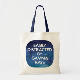 Bolso De Tela Humor de la astrofísica distraído por los rayos