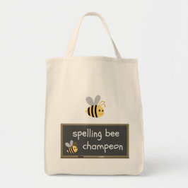 Bolso De Tela Humor de la falta de ortografía de Champeon del