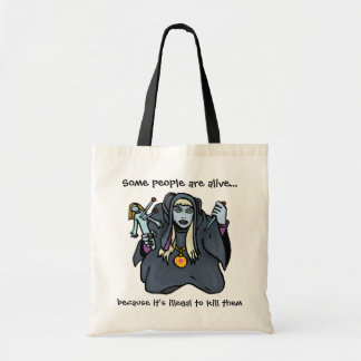 Bolso De Tela Humor de la muñeca del vudú