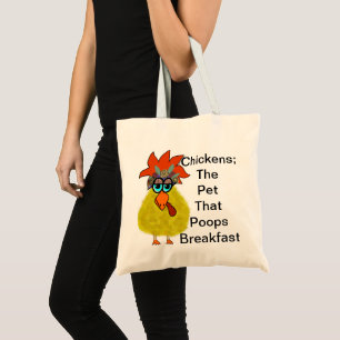 Bolso De Tela Humor de pollo