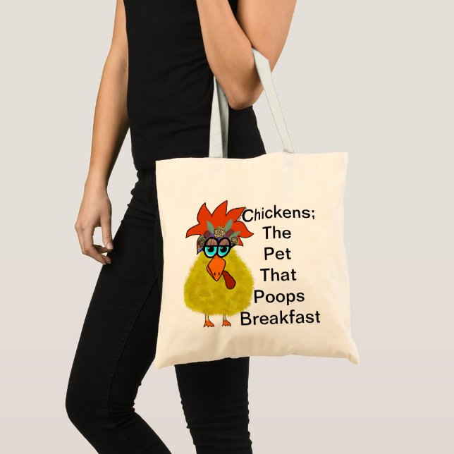 Bolso De Tela Humor de pollo (Anverso (producto))