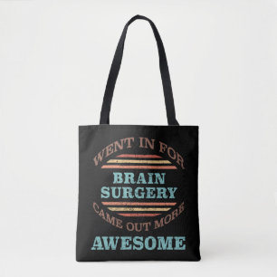 Bolso De Tela Humor de recuperación de cirugía cerebral