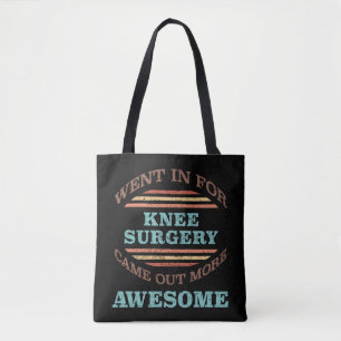 Bolso De Tela Humor de recuperación de cirugía de rodilla