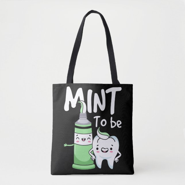 Bolso De Tela Humor Dentista Didentario Funny (Anverso)
