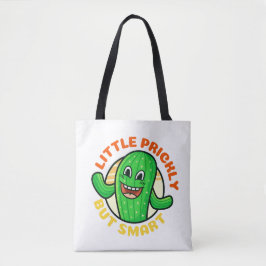 Bolso De Tela Humor divertido Cactus Un Poco Raro Pero Inteligen