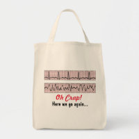 Humor divertido de enfermera Tote Bag