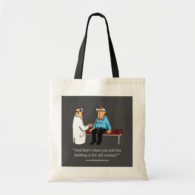 Bolso De Tela Humor divertido de puntería Tote Bag (Frente)