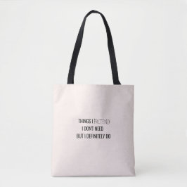 Bolso De Tela Humor funny sarcasm witty quote