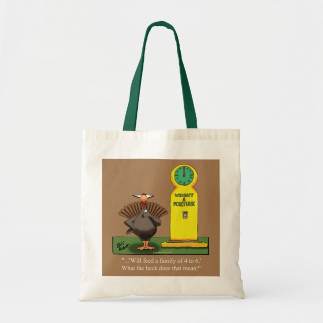 Bolso De Tela Humor gracioso de Acción de Gracias Tote Bag Gift (Frente)