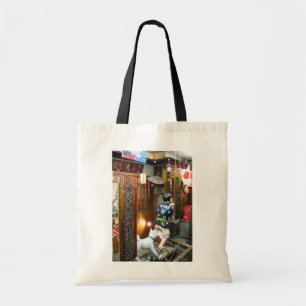 Bolso De Tela Humor Japonés - Perro Bajando Pantalones