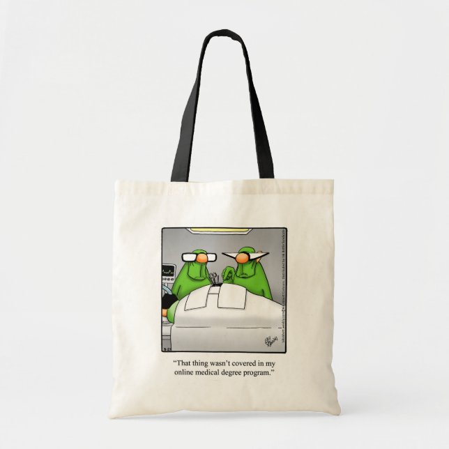 Bolso De Tela Humor médico gracioso Tote Bag Gift (Frente)