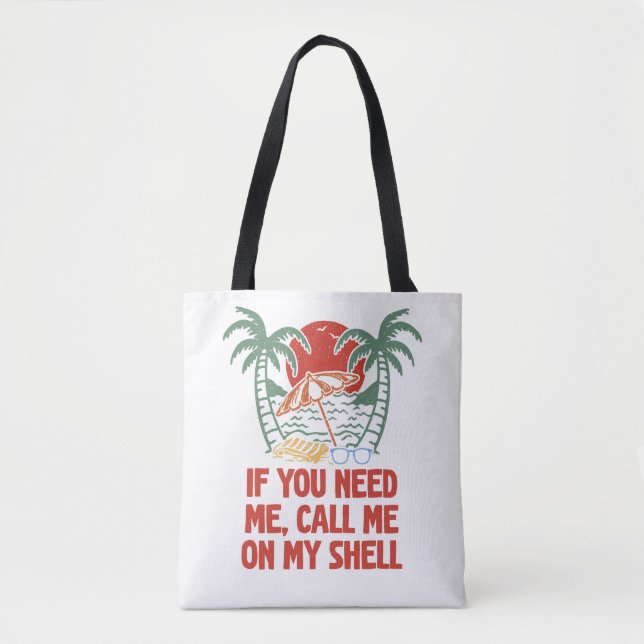 Bolso De Tela Humor tropical (Anverso)