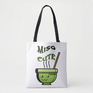 Bolso De Tela Humor vegano miso
