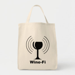 Bolso De Tela Humor Wine-Fi