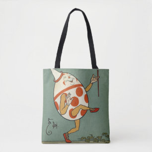 Bolso De Tela Humpty Dumpty, Antigua Rima Infantil de Mother Goo