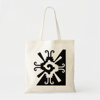 Bolso De Tela Hunab Ku-Black y White