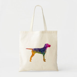 Bolso De Tela Hungarian Wirehaired Vizsla in watercolor