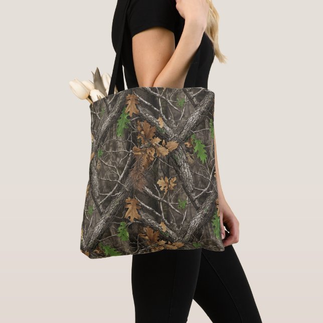 Bolso De Tela Hunting Camouflage Pattern (Detalle)