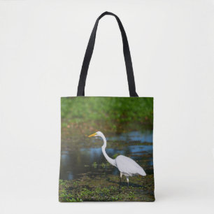 Bolso De Tela Hunting Egret
