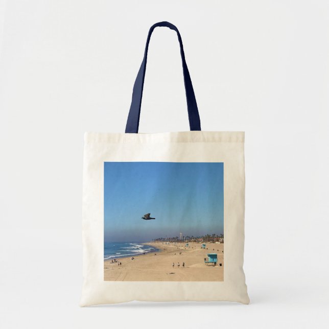 Bolso De Tela Huntington Beach, California (Frente)