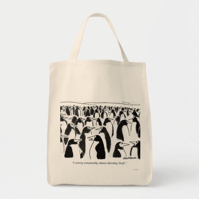 Bolso De Tela Hurto de identidad (Frente)