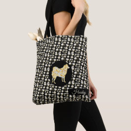 BOLSO DE TELA HUSKY BLING