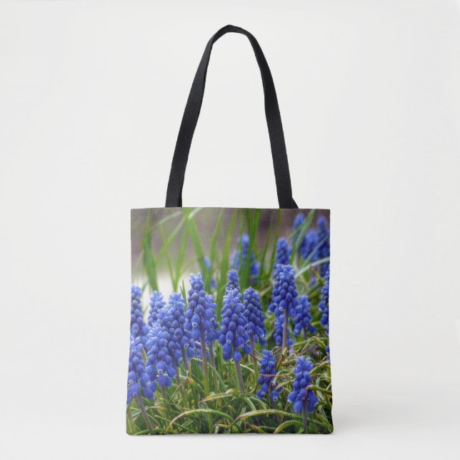 Bolso De Tela Hyacinth de uva (Anverso)