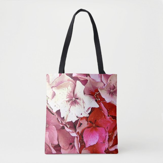BOLSO DE TELA HYDRANGEA (Anverso)