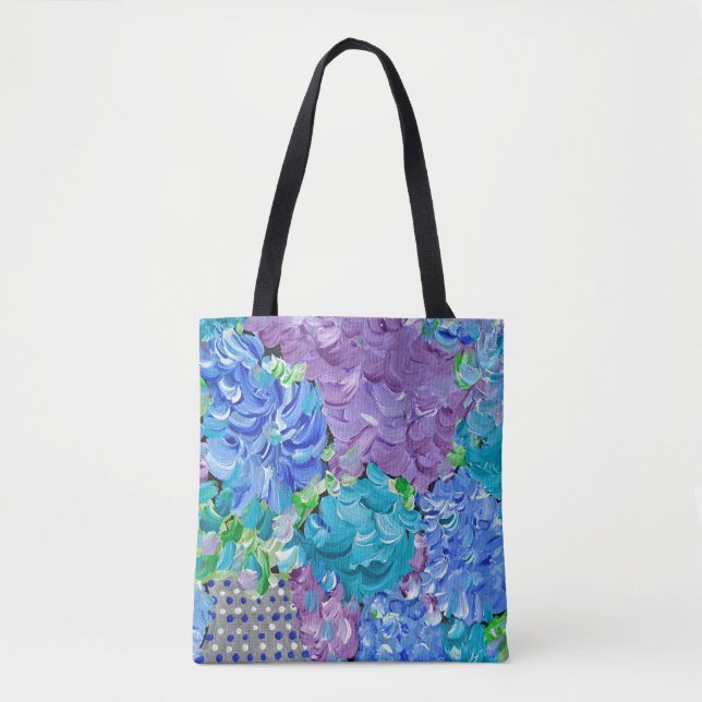 Bolso De Tela Hydrangea Mania Tote Bag (Anverso)