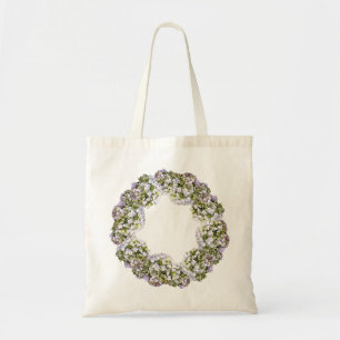 Bolso De Tela Hydrangea Wreath