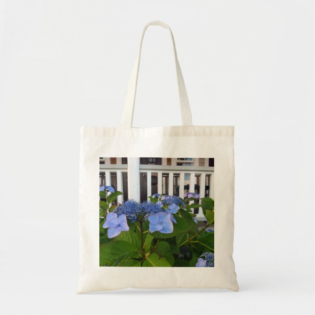 Bolso De Tela Hydrangea y Porch victorianos - Viñetería de Marth (Frente)