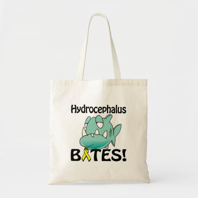 Bolso De Tela Hydrocephalus BITES (Frente)