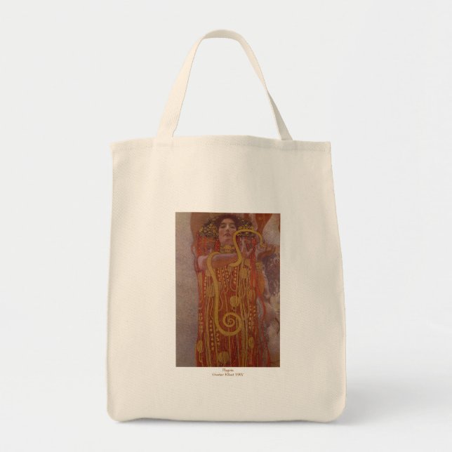 Bolso De Tela Hygeia de Gustavo Klimt (Frente)