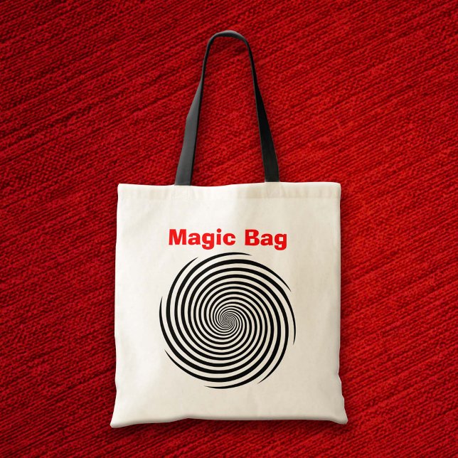 Bolso De Tela Hypnosis Espiral Mágica (It's not just a tote; it's a swirling, eye-catching statement piece that'll make heads turn. )